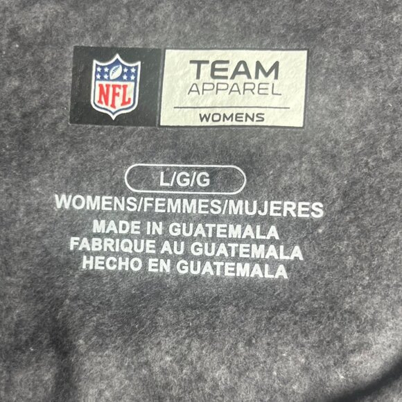 NFL Arizona Cardinals Logo Hoodie Sweatshirt Womens Medium Gray New - Picture 7 of 11